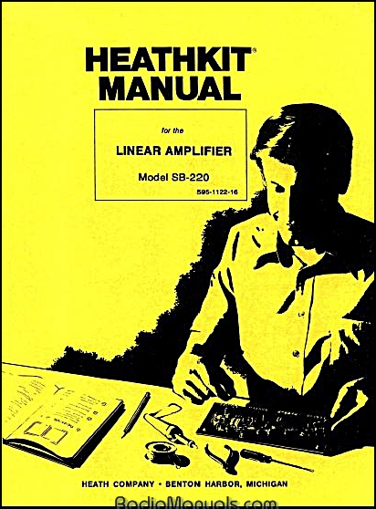 Heathkit SB-220 Assembly and Instruction Manual - Click Image to Close